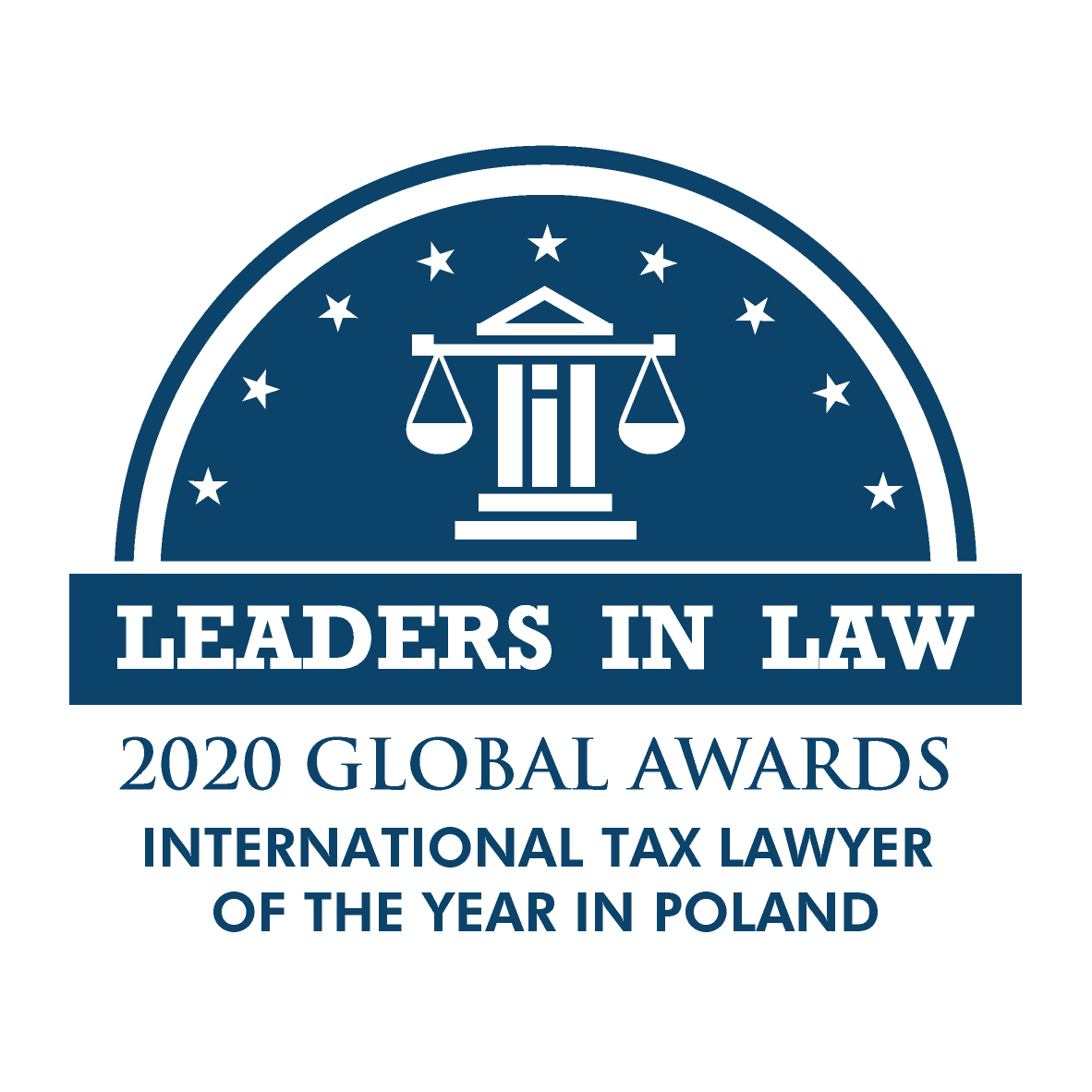 Leaders in Law 2020 - TAX LAWYER OF THE YEAR POLAND